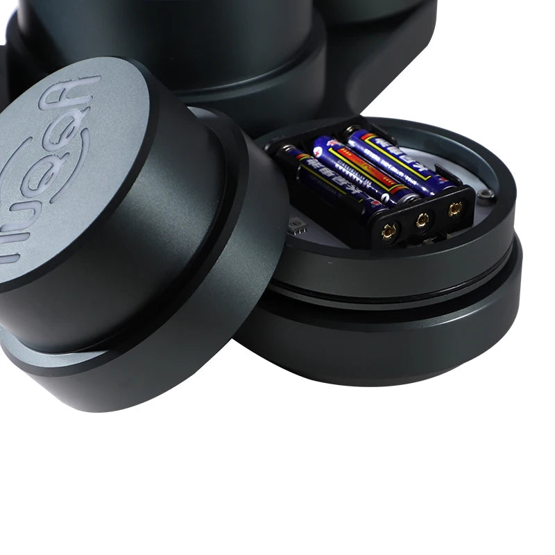 2024 New Fashion Aluminum Alloy Hookah With Colorful Led Light Luxury Smoking Shisha Set