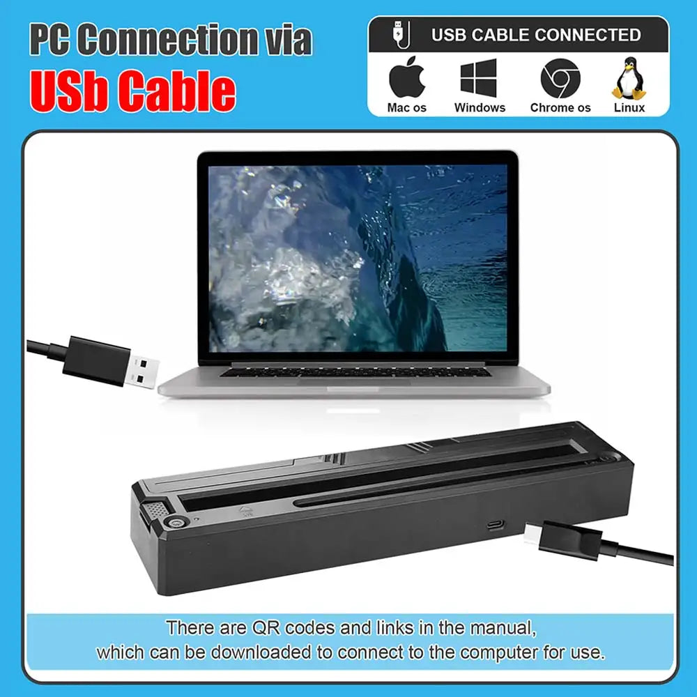 Wireless Tattoo Transfer Stencil Printer Bluetooth Thermocopier Portable Tattoo Copier Machine Tattoo Transfer Paper Supply