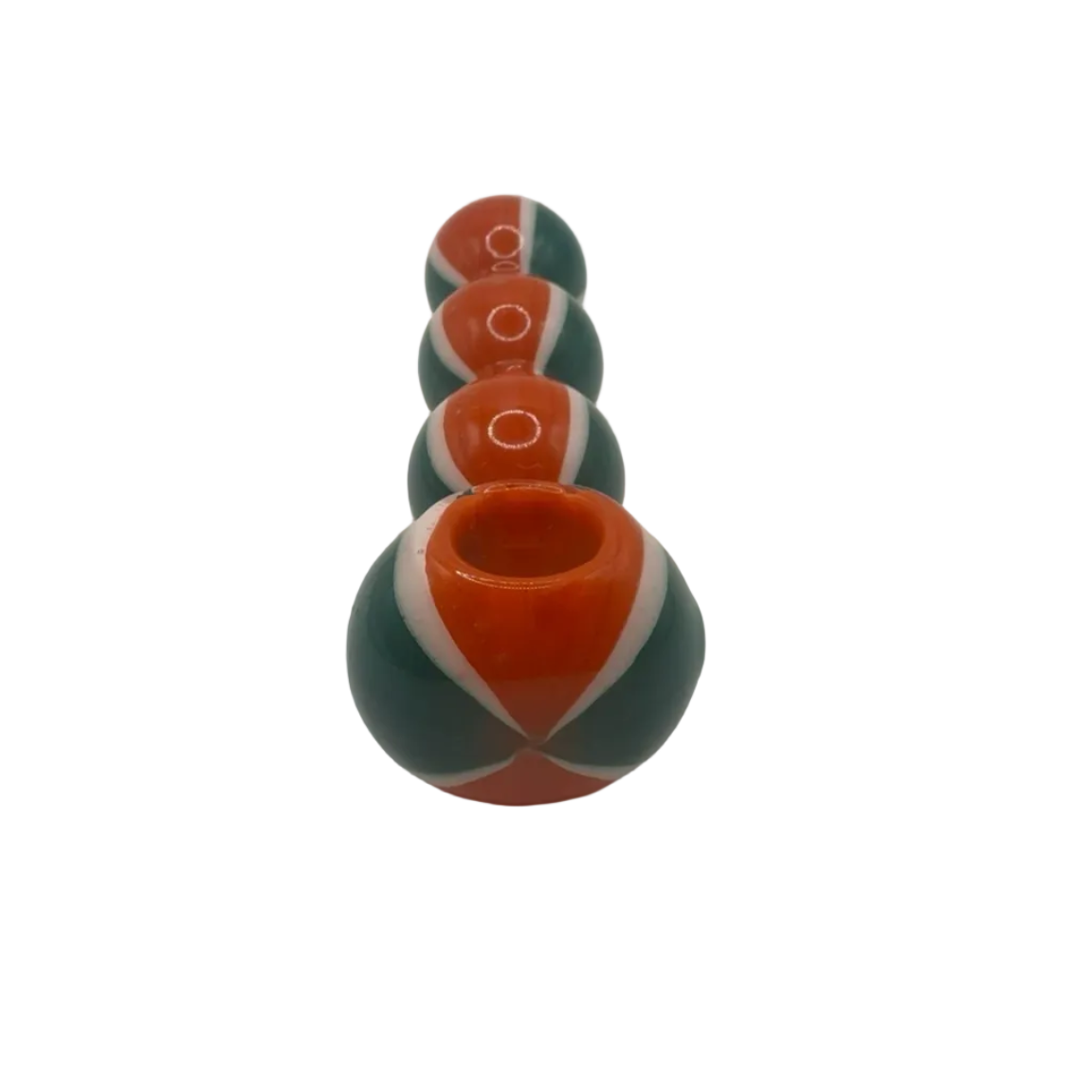 Bubble Stack Glass Hand Pipe