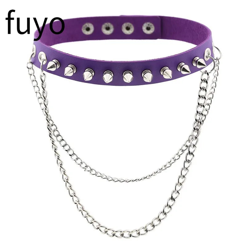 Punk Cat Ear Choker Collar