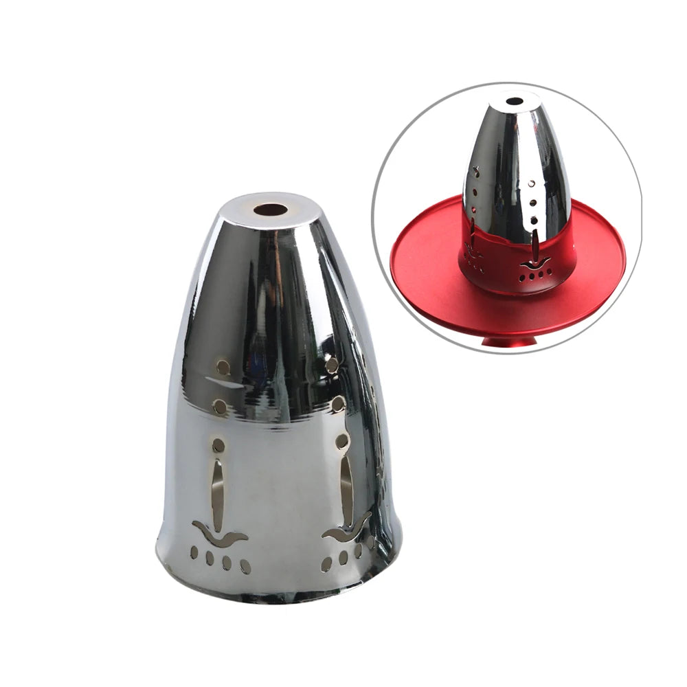 1PC Silver Metal Hookah Wind Cover For Shisha Hookahs Sheesha Chicha Narguile Accessories Gadget On The Top Vattenpipa