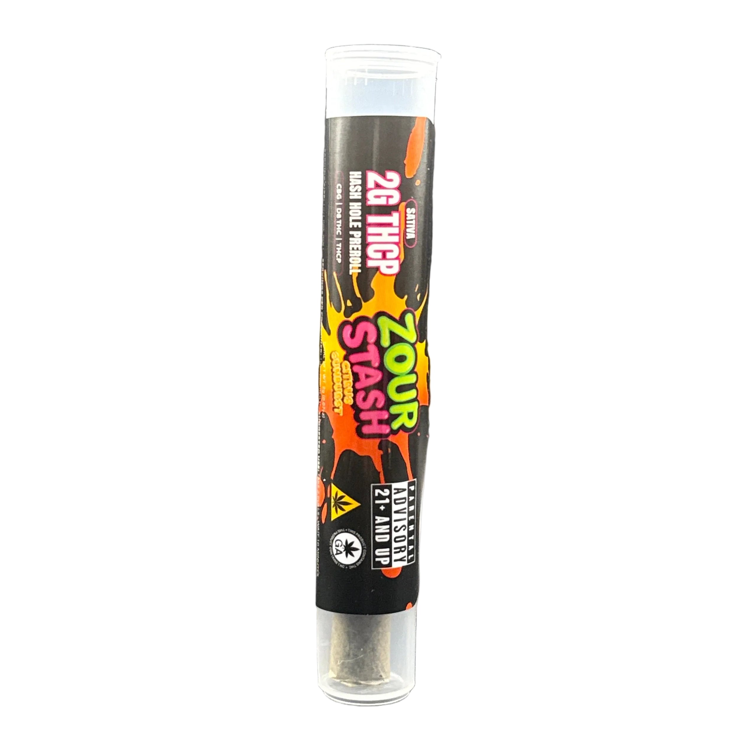ZOUR STASH “Citrus Sunburst” 2g Preroll (Sativa)