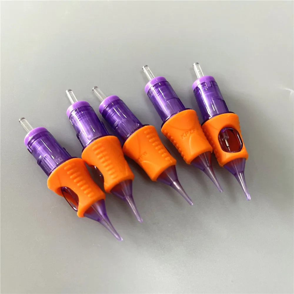 Disposable 10Pcs/Box Sterile Tattoo Needles Cartridge for Tattoo Rotary Pen Round Liner Tattoo Supplies Makeup