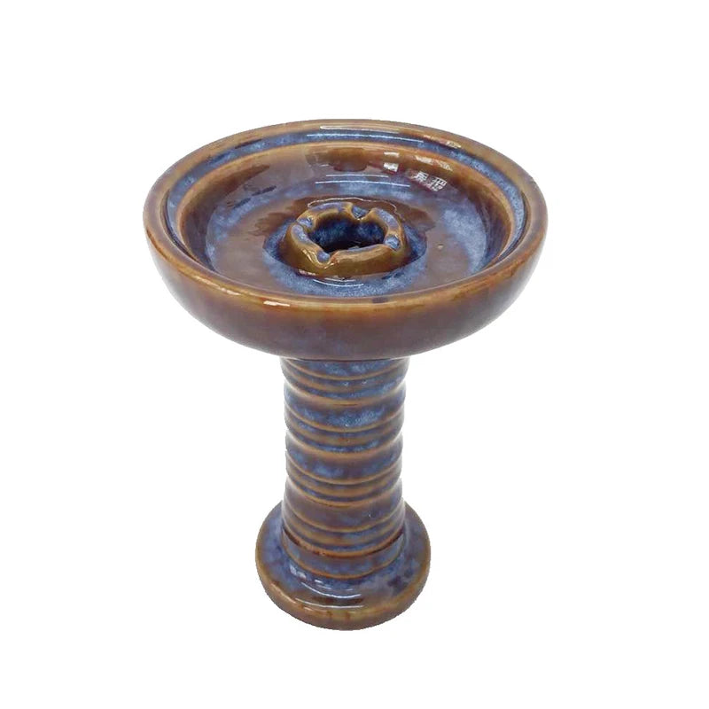 Ceramic Phunnel Hookah Bowl Funnel Hookha Flavor Cup Narguile Accessory Shisha Holder Nargila Container Nargile Parts for Burner