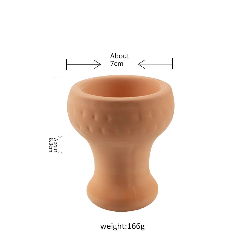 1PC Hookah Shisha Ceramic Five Holes Thermostable  Hookah Hose Handle Accessories