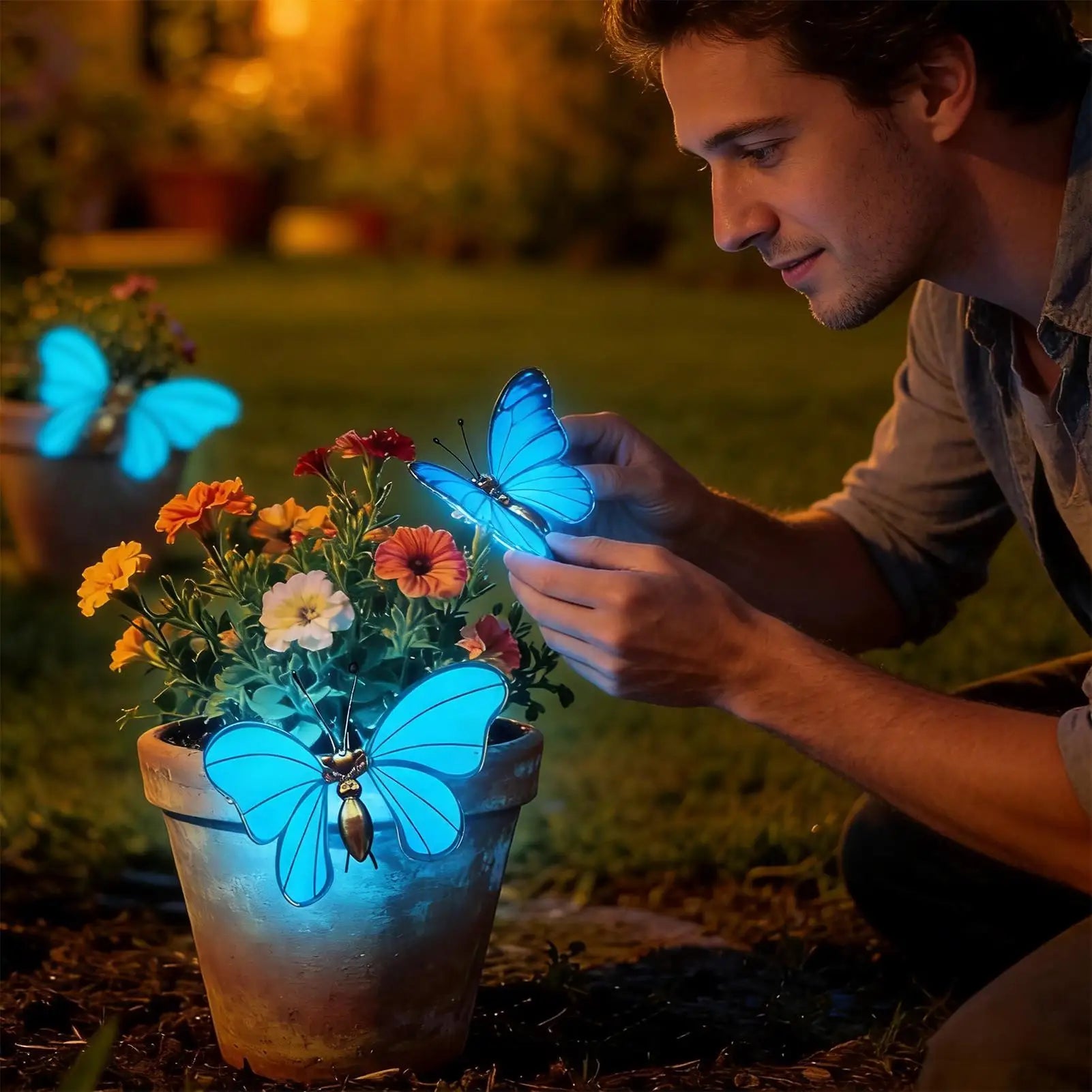 Flower Pot Hugger Glow