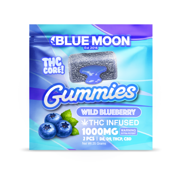 THC Infused Wild Blueberry 1000mg