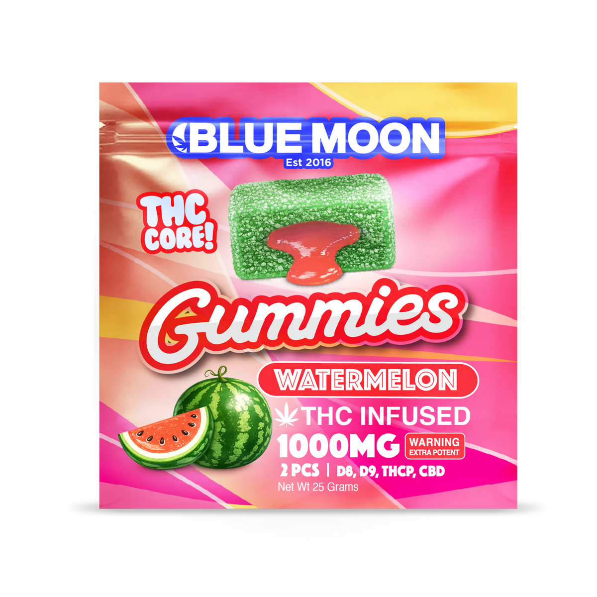 THC Infused Watermelon 1000mg