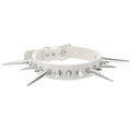 Punk Long Spike Studded Choker Collar