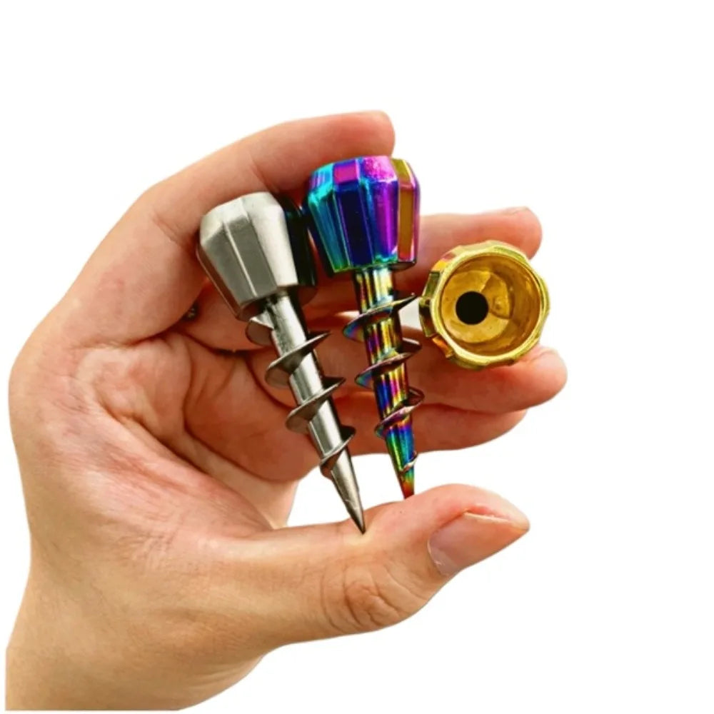 23mm Hookah Tobacco Bowl Screw-on Style Shisha Head for Beverage Bottle DIY Nargile Sheesha Narguile Chicha Water Pipe Accessory