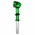 Oil Burner Skull (4 Inch) “Green"
