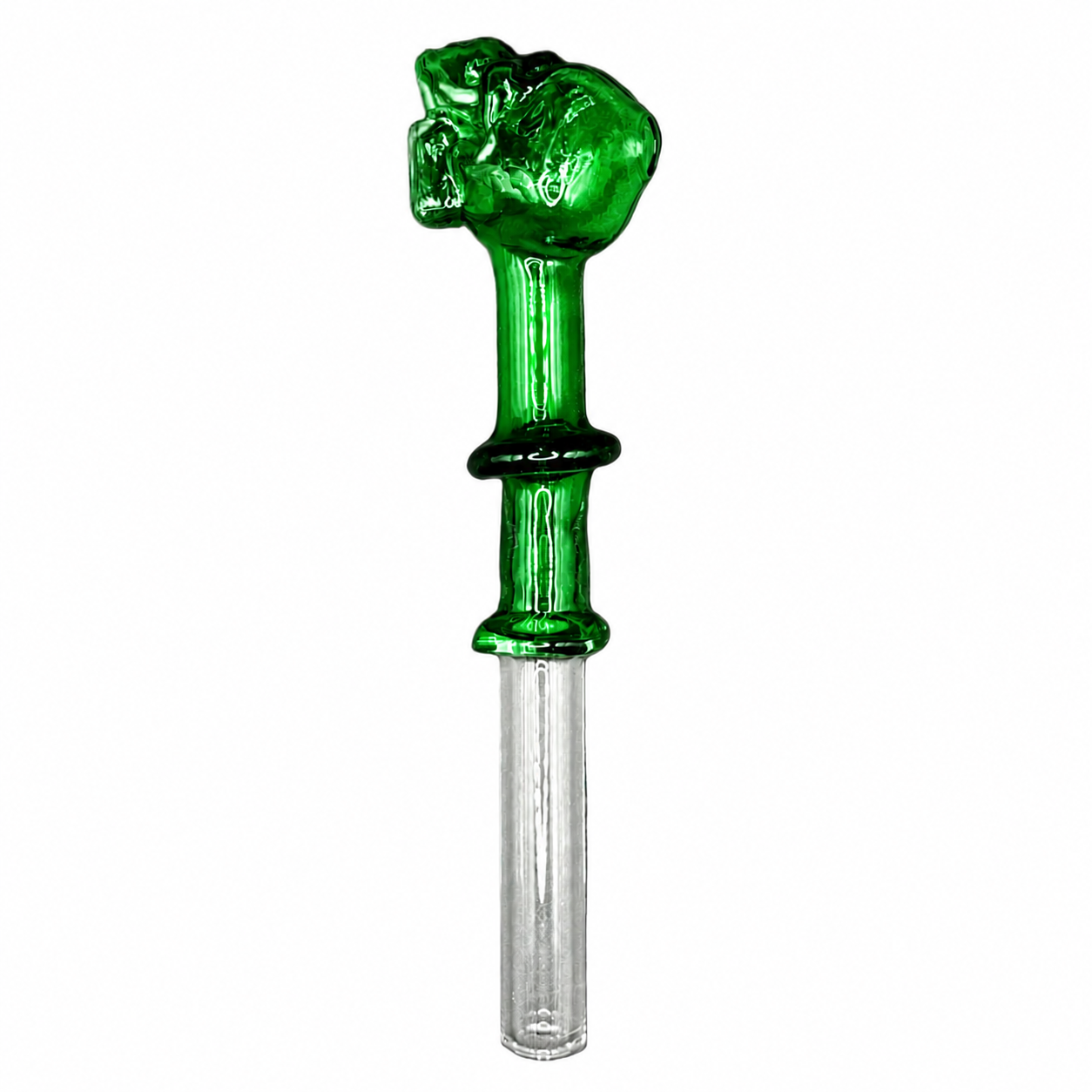 Oil Burner Skull (4 Inch) “Green"