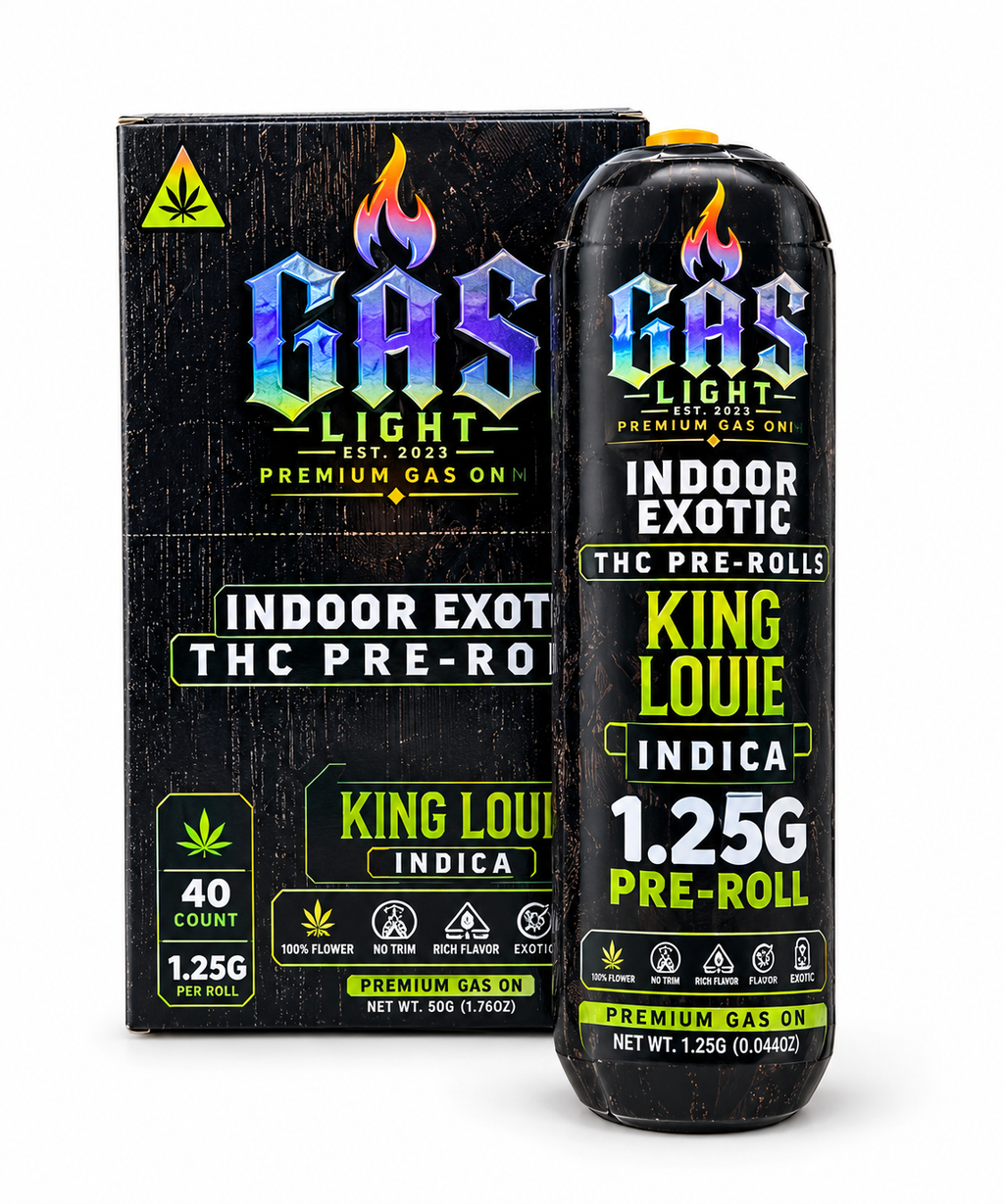 Gas Light Indoor Exotic THC Pre-Roll – 1.25 g