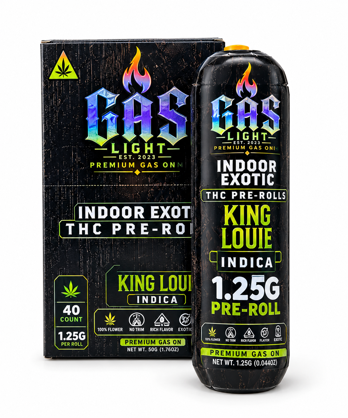 Gas Light Indoor Exotic THC Pre-Roll – 1.25 g