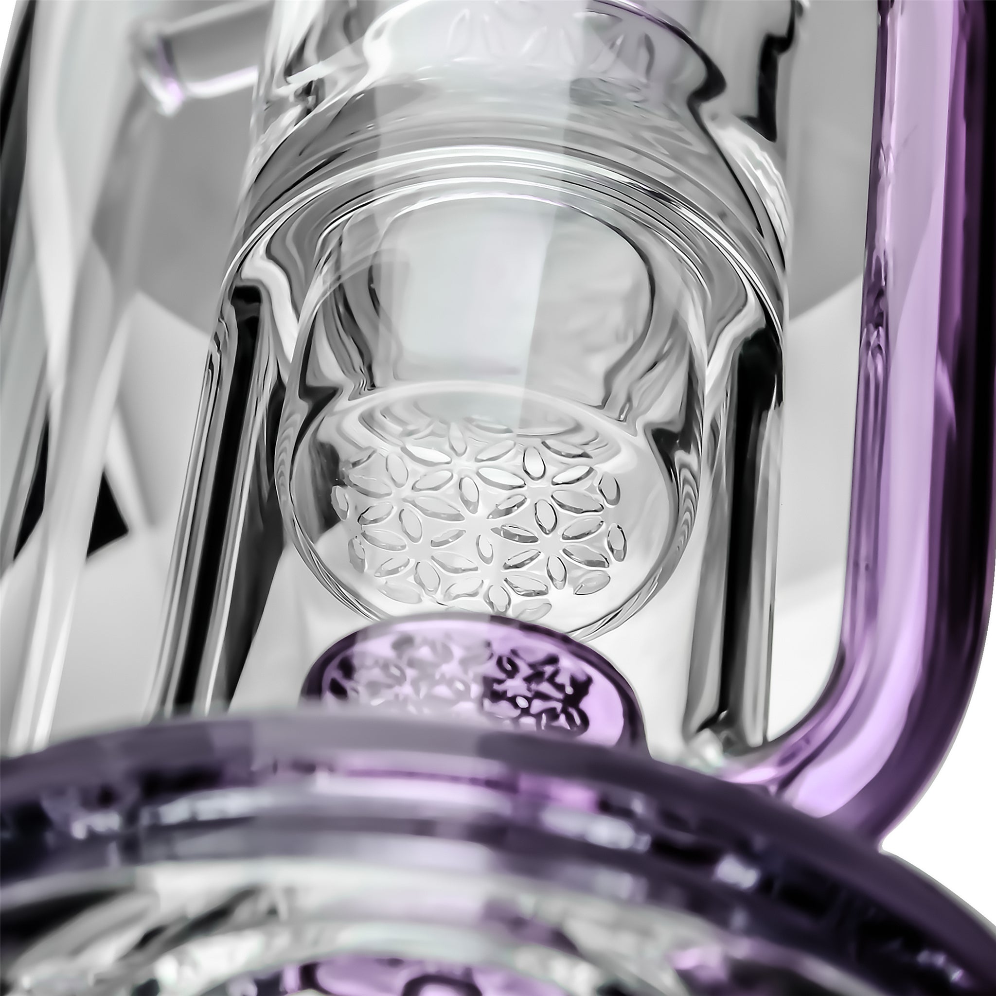 Calibear Pillar Flower Of Life Klein Bong