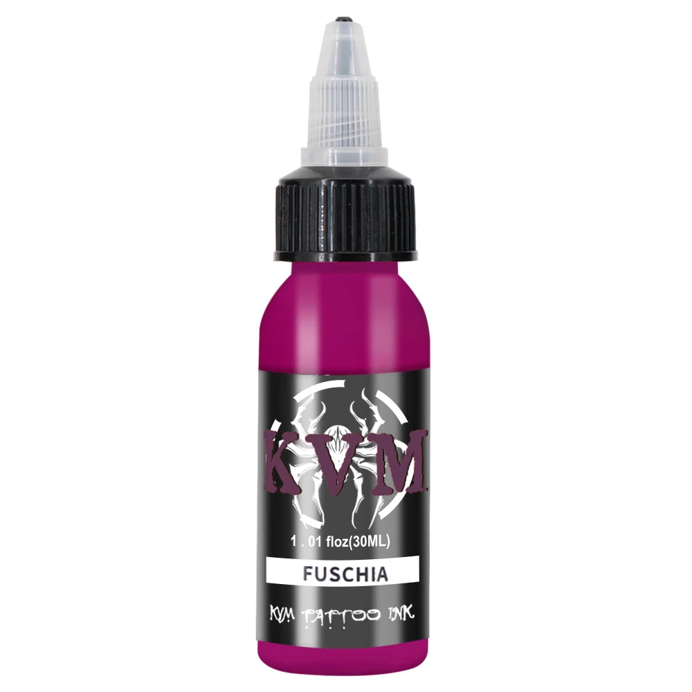 KVM 30ml Multi-Color Tattoo Ink Pigment with Box Art Tattoo Kit Natural