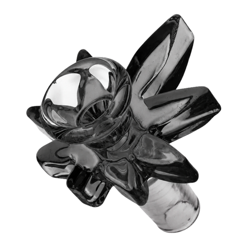 14.5 mm Male Glass-on-Glass Leaf Bowl Slide