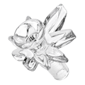 14.5 mm Male Glass-on-Glass Leaf Bowl Slide