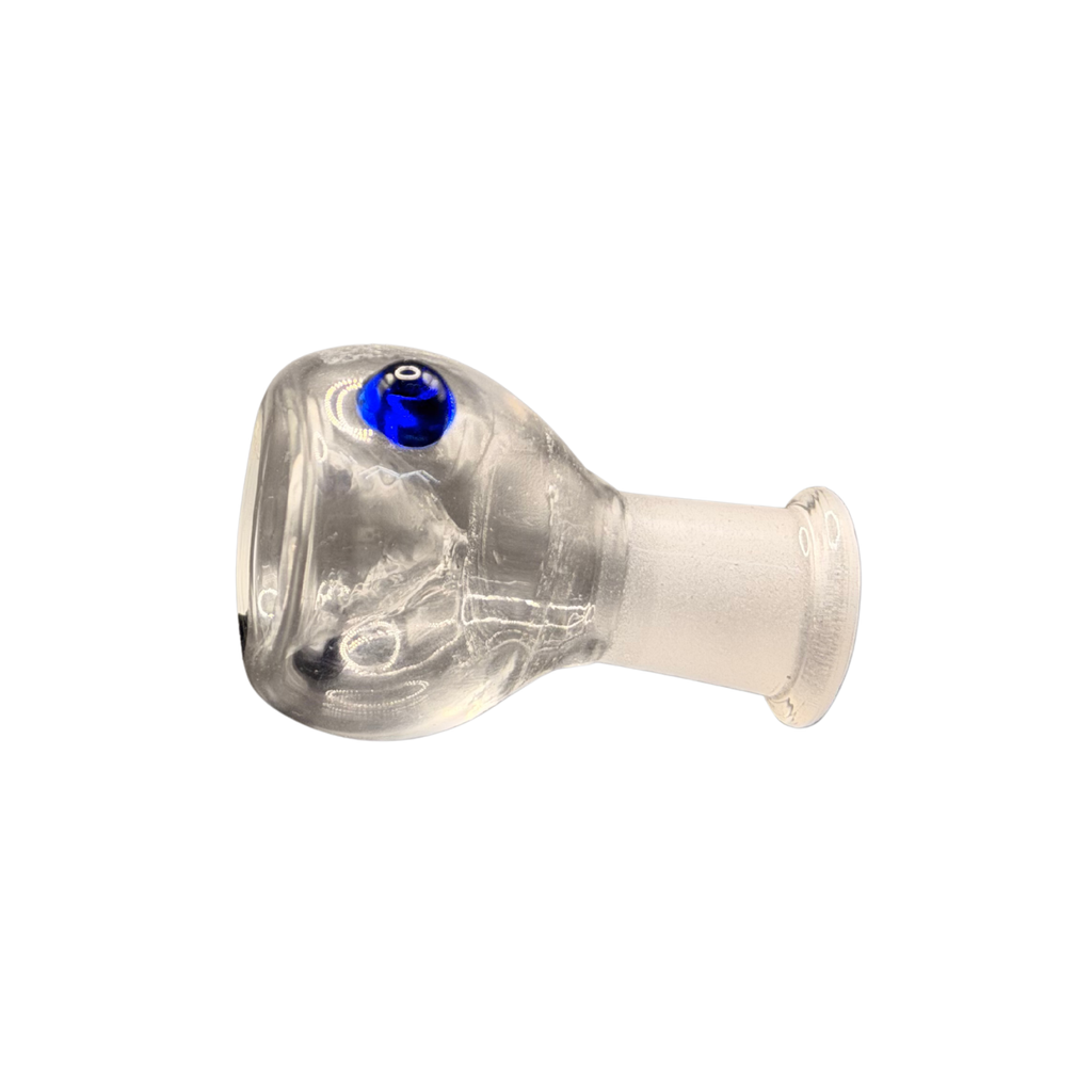 14mm Female Dual-Handle Funnel Glass Bowl – Assorted Colors