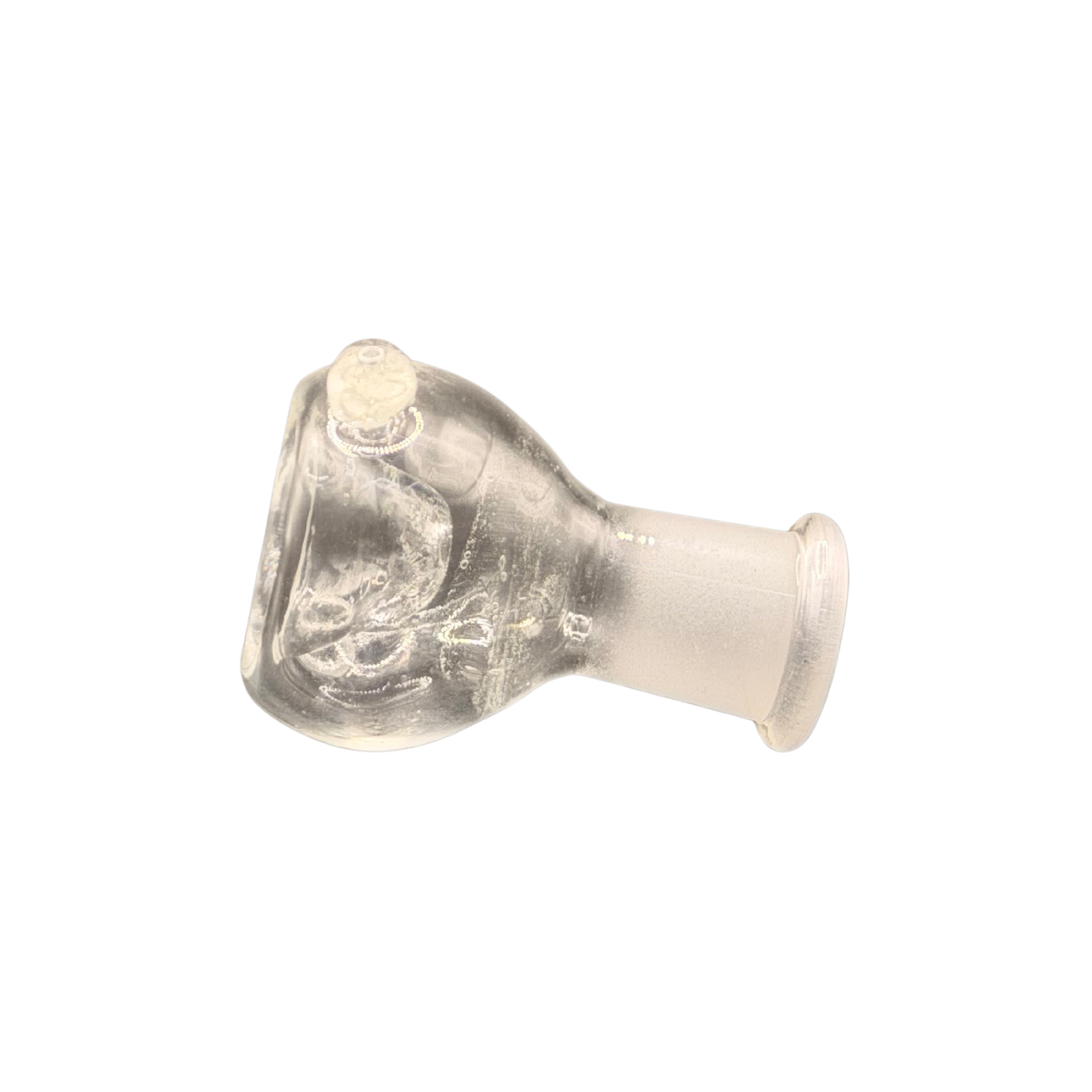 14mm Female Dual-Handle Funnel Glass Bowl – Assorted Colors
