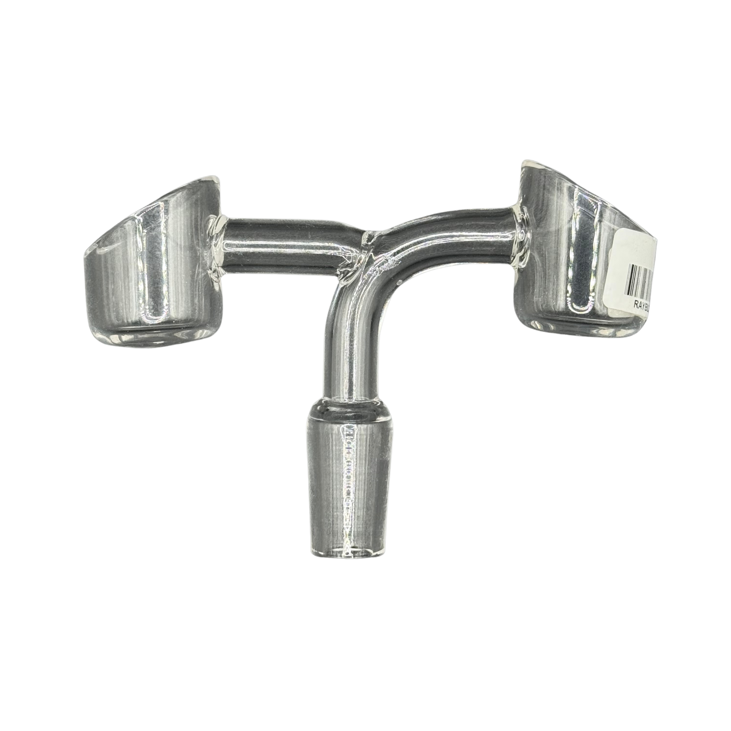 14mm Male 90° Dual Bucket Quartz Banger