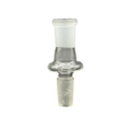 14mm Male to 14mm Female Straight Glass Adapter – Clear