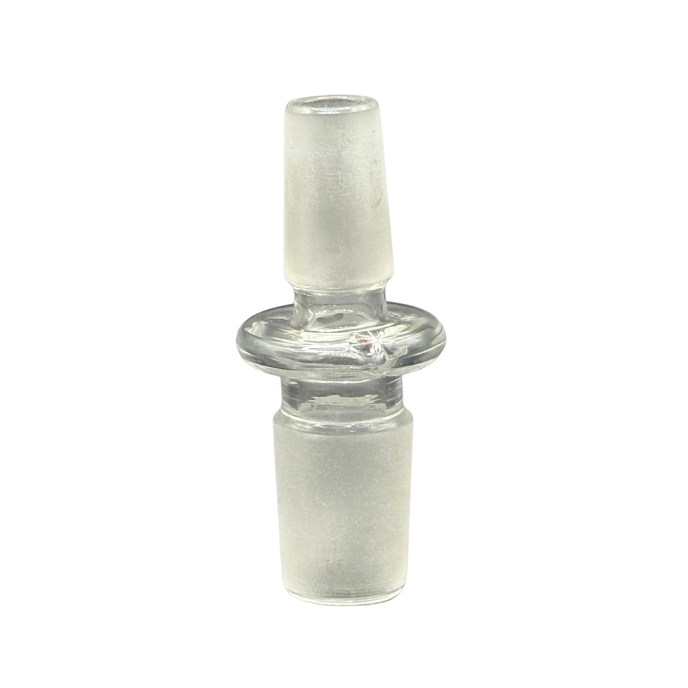14mm to 18mm Male-to-Male Glass Adapter – Clear