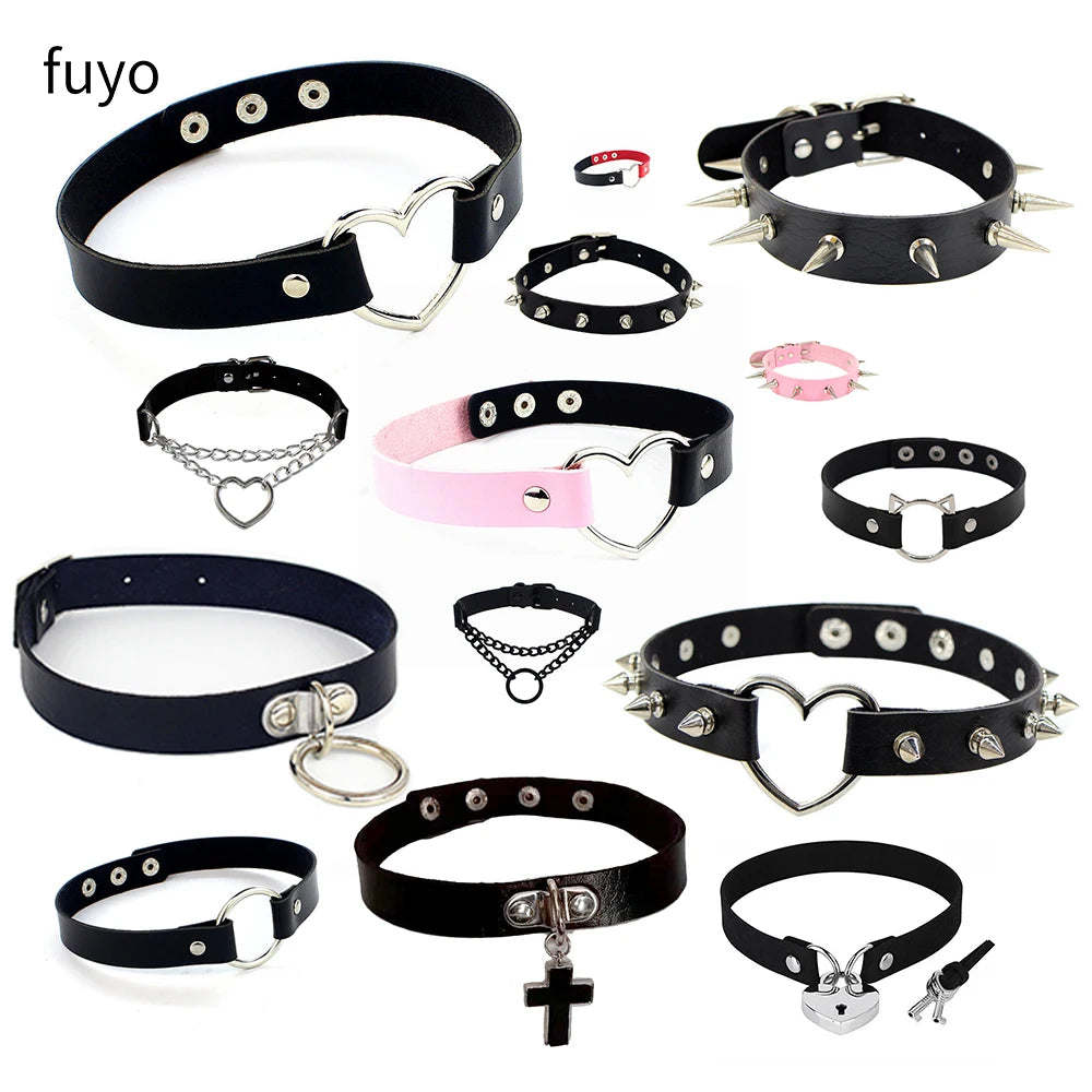 Gothic Punk Choker Collection