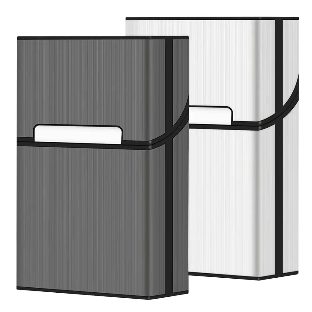 Portable Slim Aluminum Cigarette Case