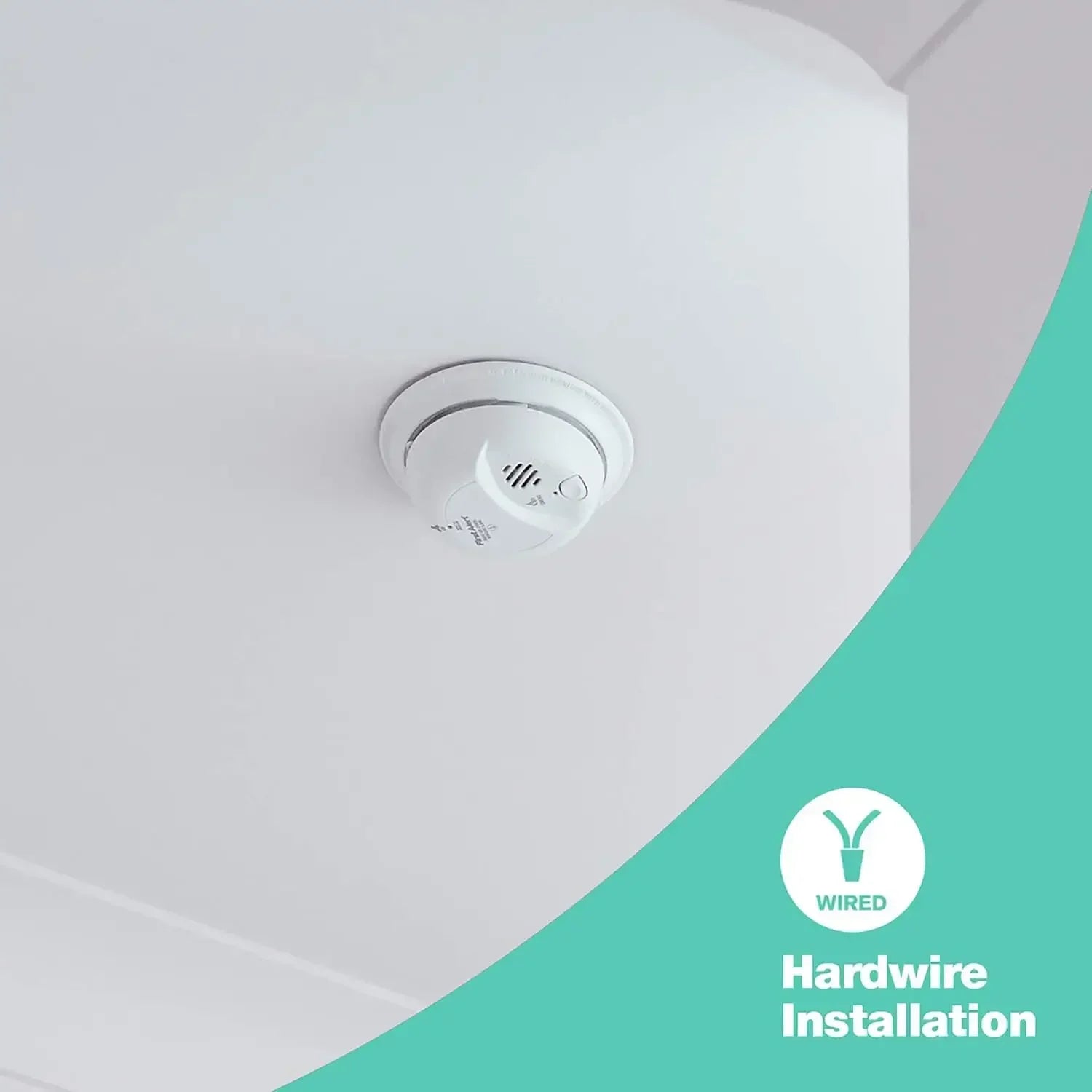 3 Hardwired Smoke and Carbon Monoxide (CO) Detector with Battery Backup
