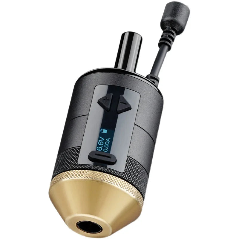 Wireless Control Handle Power Supply Portable Charging High-capacity Motor Tattoo Equipment Tattoo Grip Battery Tattoo Supplies