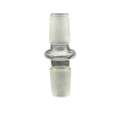 18mm Male-to-Male Glass Adapter – Clear