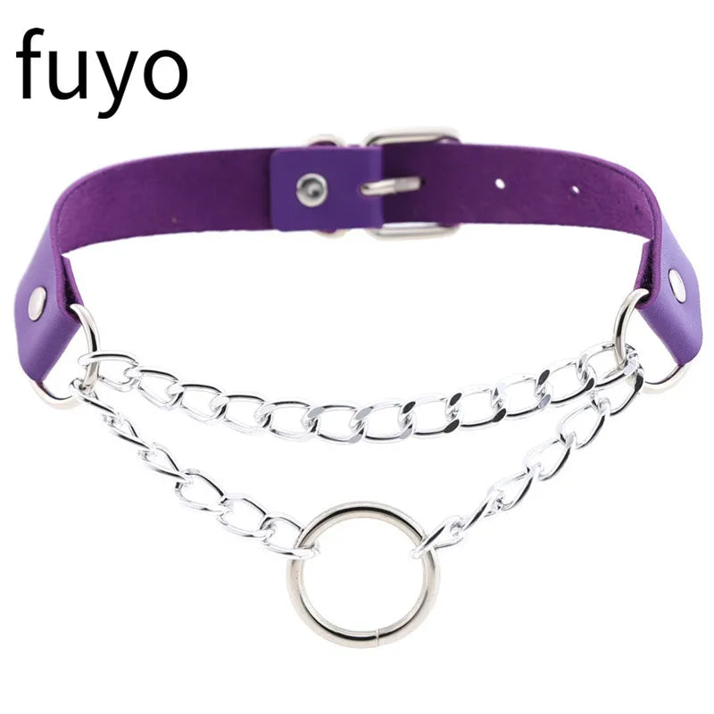 Punk Cat Ear Choker Collar
