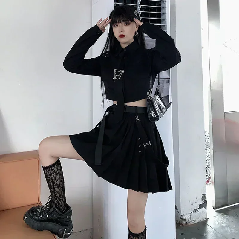 Two-Piece Shirt/Skirt Set
