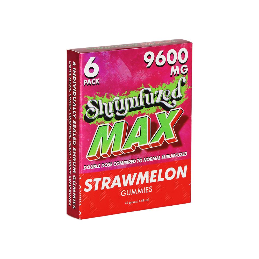 Shrumfuzed MAX Mushroom Blend Gummies | 9600mg | 6pc | 5pk Display