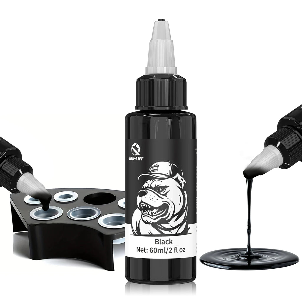 DQFART 60ml Black Tattoo Ink