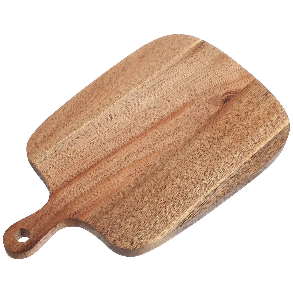 Natural Acacia Wood Cutting Board for Kitchen Vegetable Meat Prep Large Serving Platter Home Cooking Tool