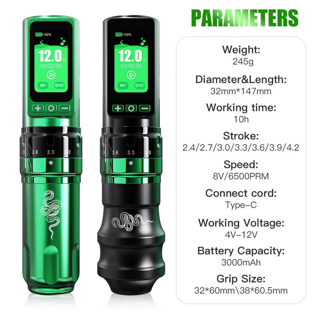 Dragonhawk Body Art Rotary Machine