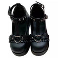 Heart Buckle Wedges