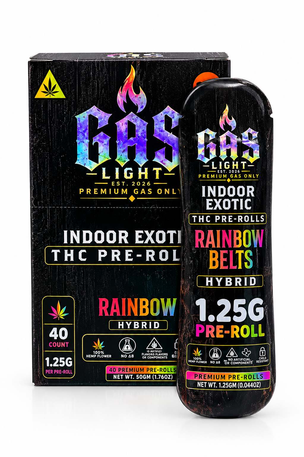 Gas Light Indoor Exotic THC Pre-Roll – 1.25 g