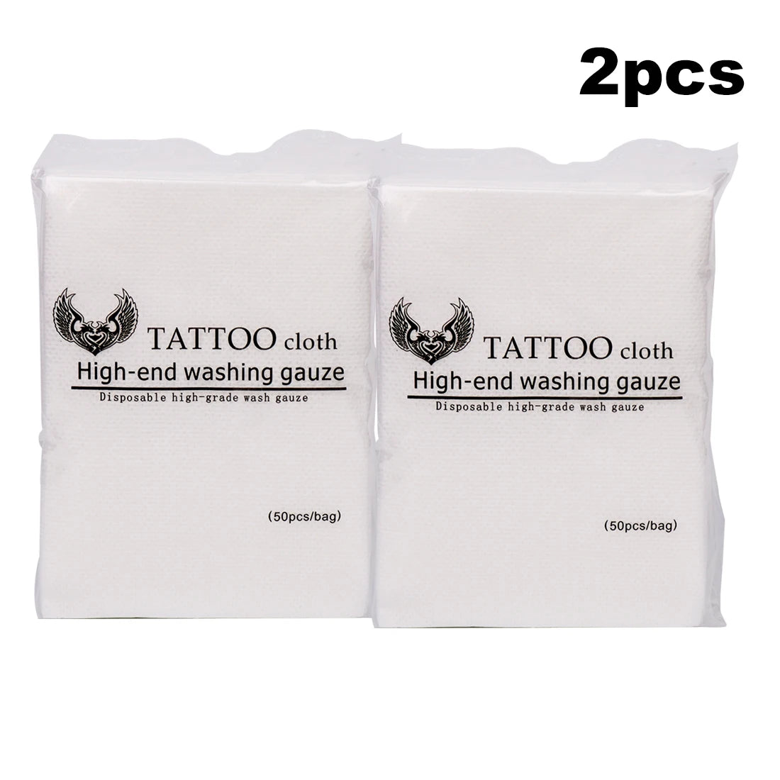 1/2/3pcs Disposable Tattoo Wipe Paper  Tattoo Cloth High-end Washing Gauze Permanent Makeup Cleanig Tattoo Supplies Accessories