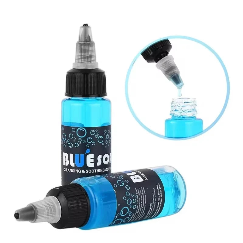 KVM Tattoo Blue Soap