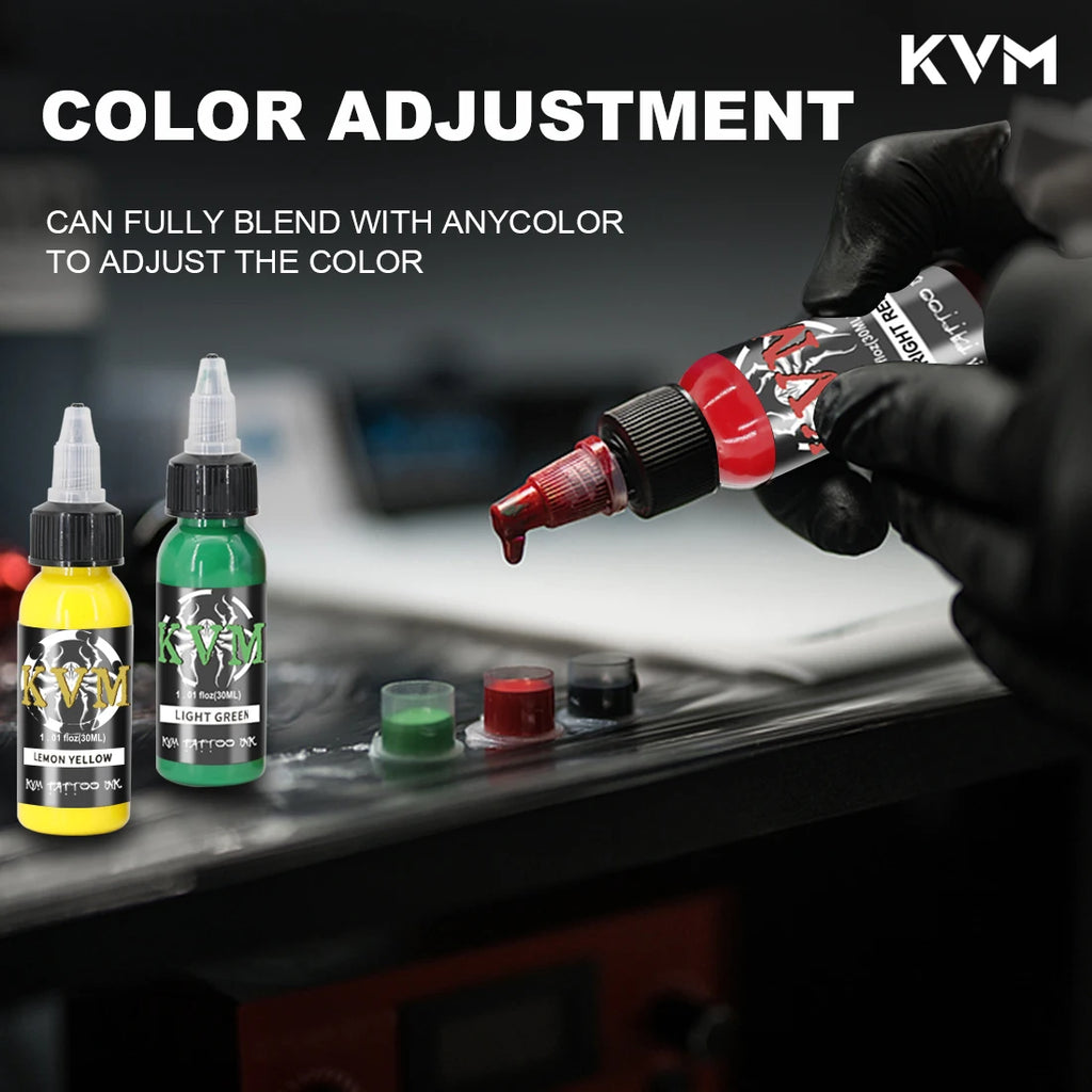 14Colors 1/oz Tattoo Ink Pigment Body Color Drawing Art Tattoo Ink