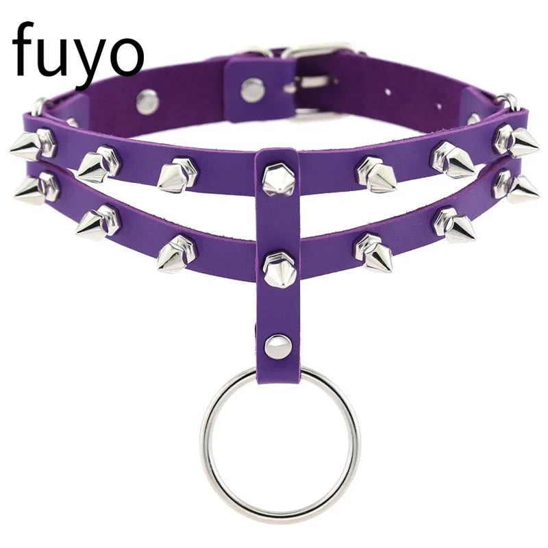 Punk Cat Ear Choker Collar