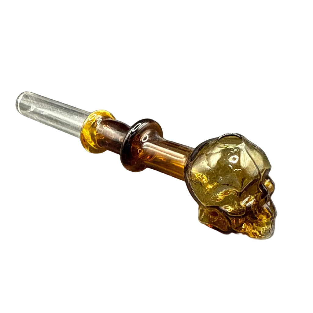 Oil Burner Skull (4 Inch) “Yellow”