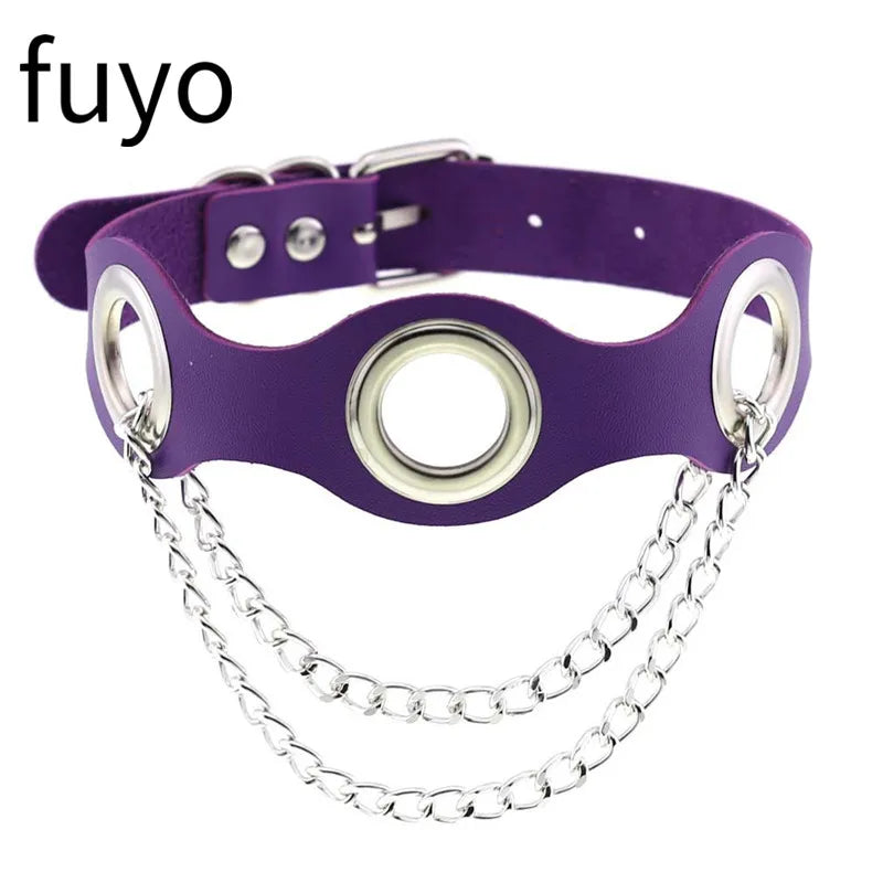 Punk Cat Ear Choker Collar