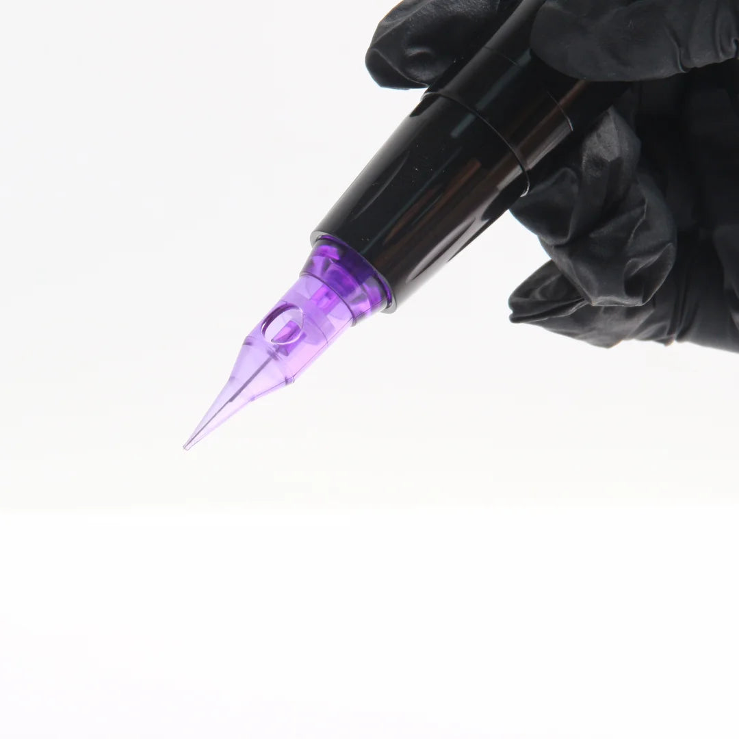 100PCS 1RL 0.18/0.25/0.3/0.35MM Tattoo Needles Cartridge Round Liner Sterilized Makeup Permanent Tattoo Cartridge Supplies