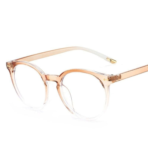 Oversized Round Blue-Light Glasses