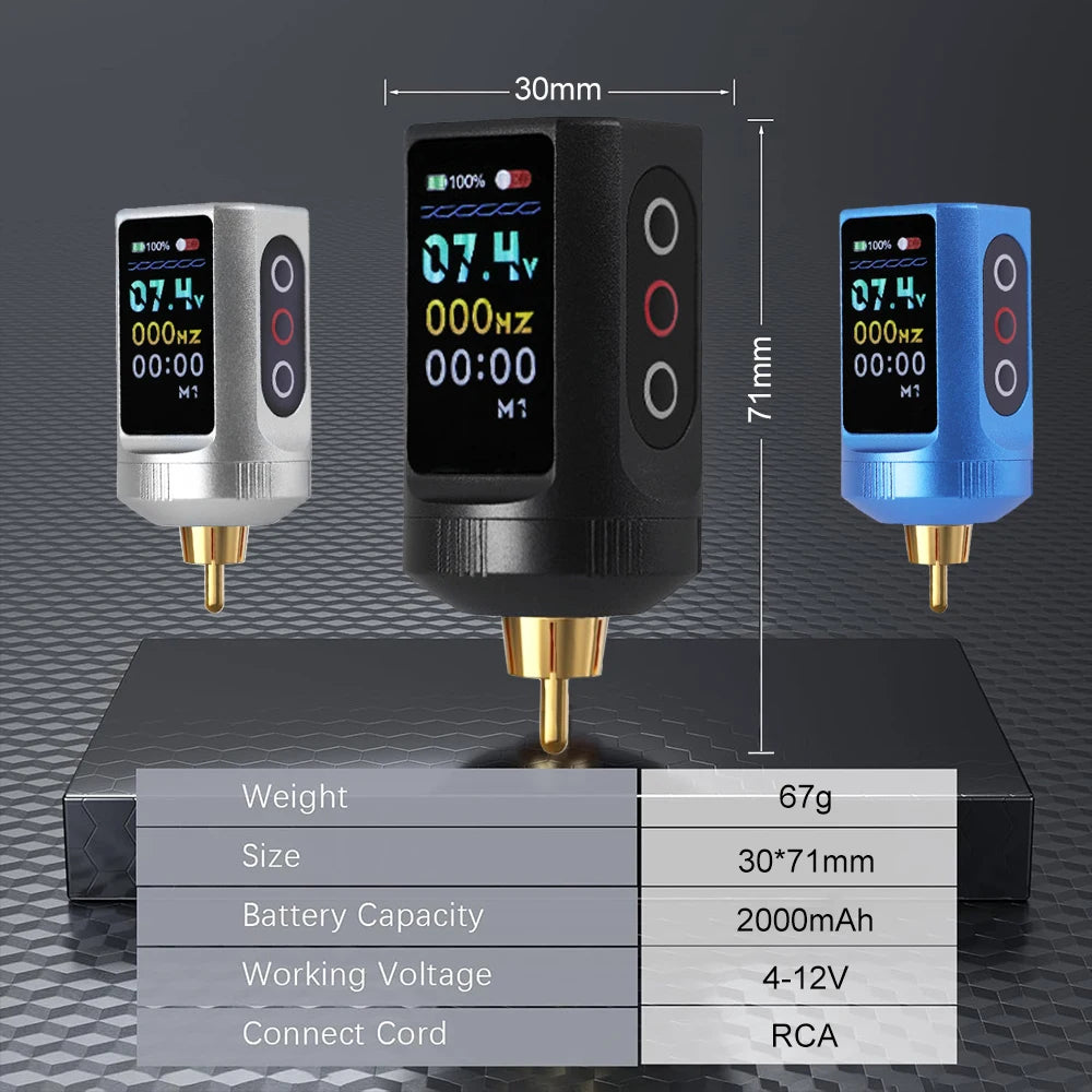 Wireless Tattoo Battery