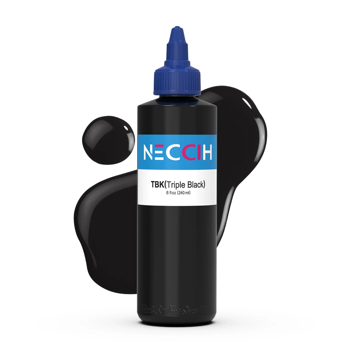 240ml Triple Black Professional Tattoo Ink